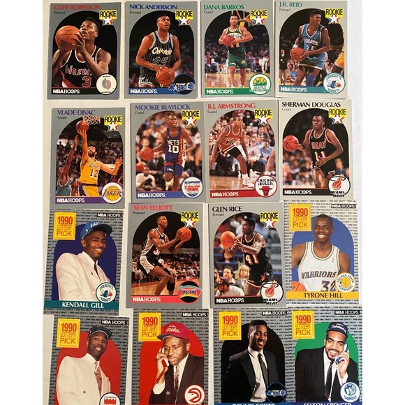 Hoops Other - 1990-91 Hoops Rookie Lot